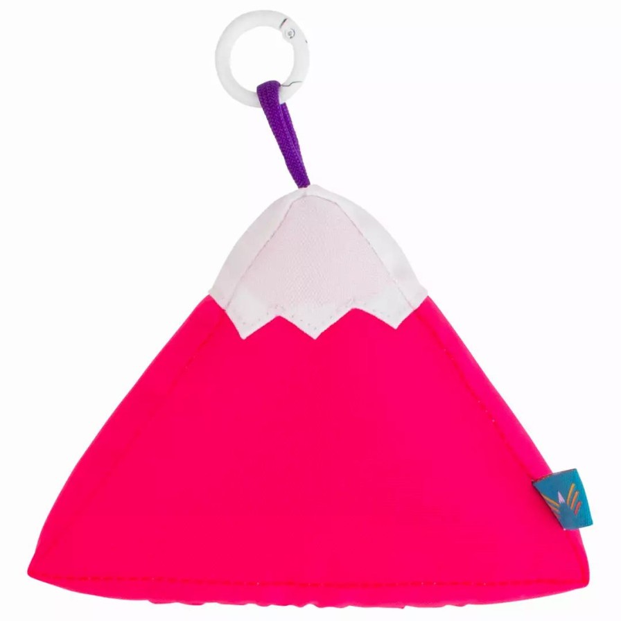 Accessories * | Mokuyobi Hot Pink Plush Mountain Keychain Accessories