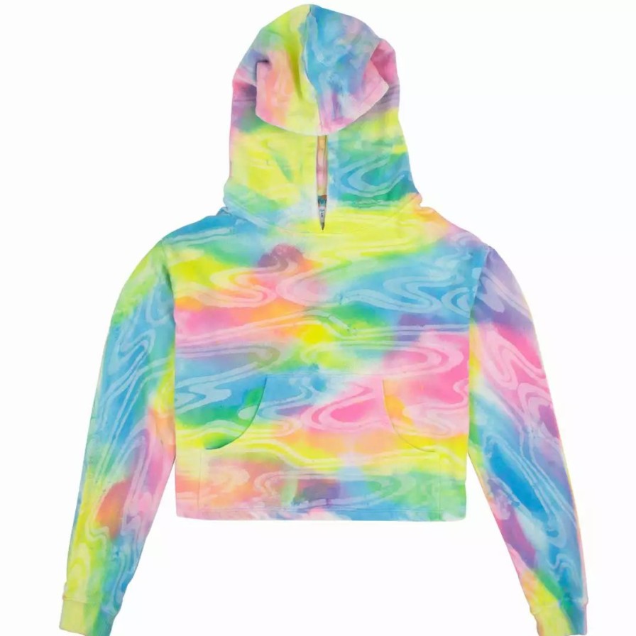 Apparel * | Mokuyobi Vibrant Vision Crop Hoodie