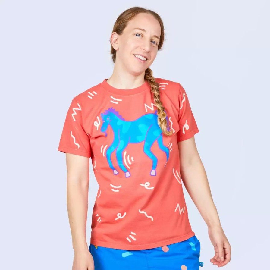 Apparel * | Mokuyobi New A Horse Of Course Tee