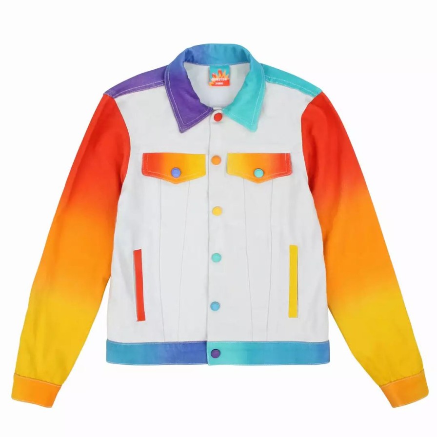 Apparel * | Mokuyobi Apparel Snow Cone Airbrush Denim Jacket