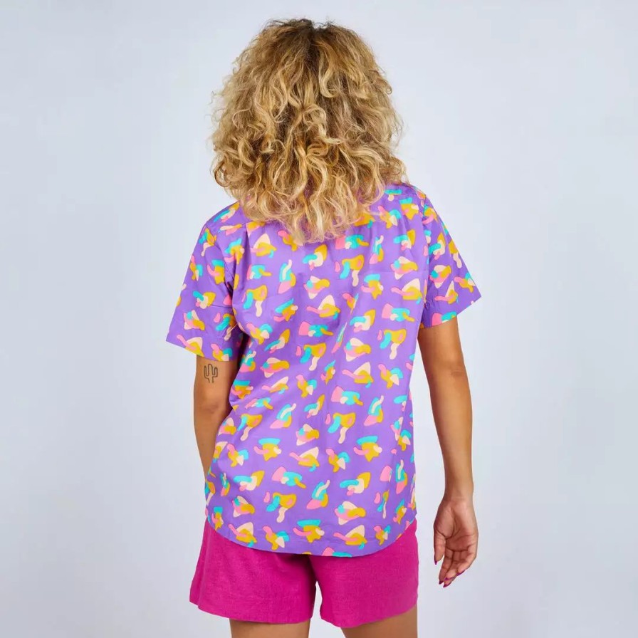 Apparel * | Mokuyobi Mango Tango Tropical Button Up