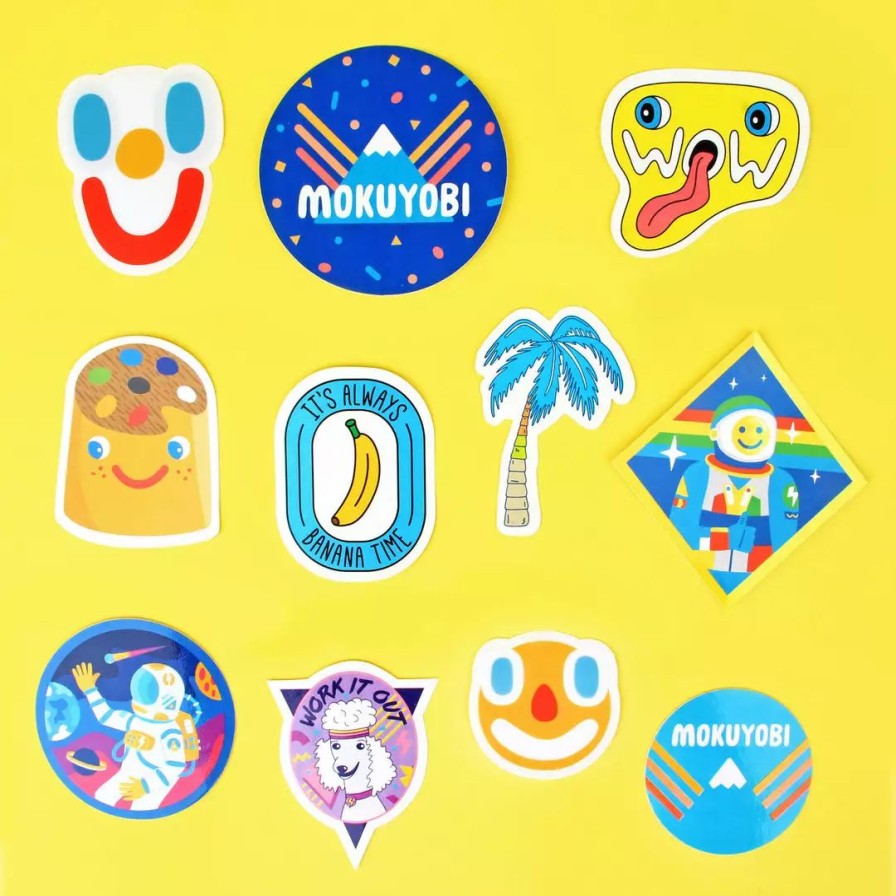 Accessories * | Mokuyobi Accessories Banana Time Sticker