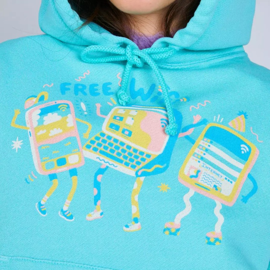 Apparel * | Mokuyobi Free Wifi Hoodie