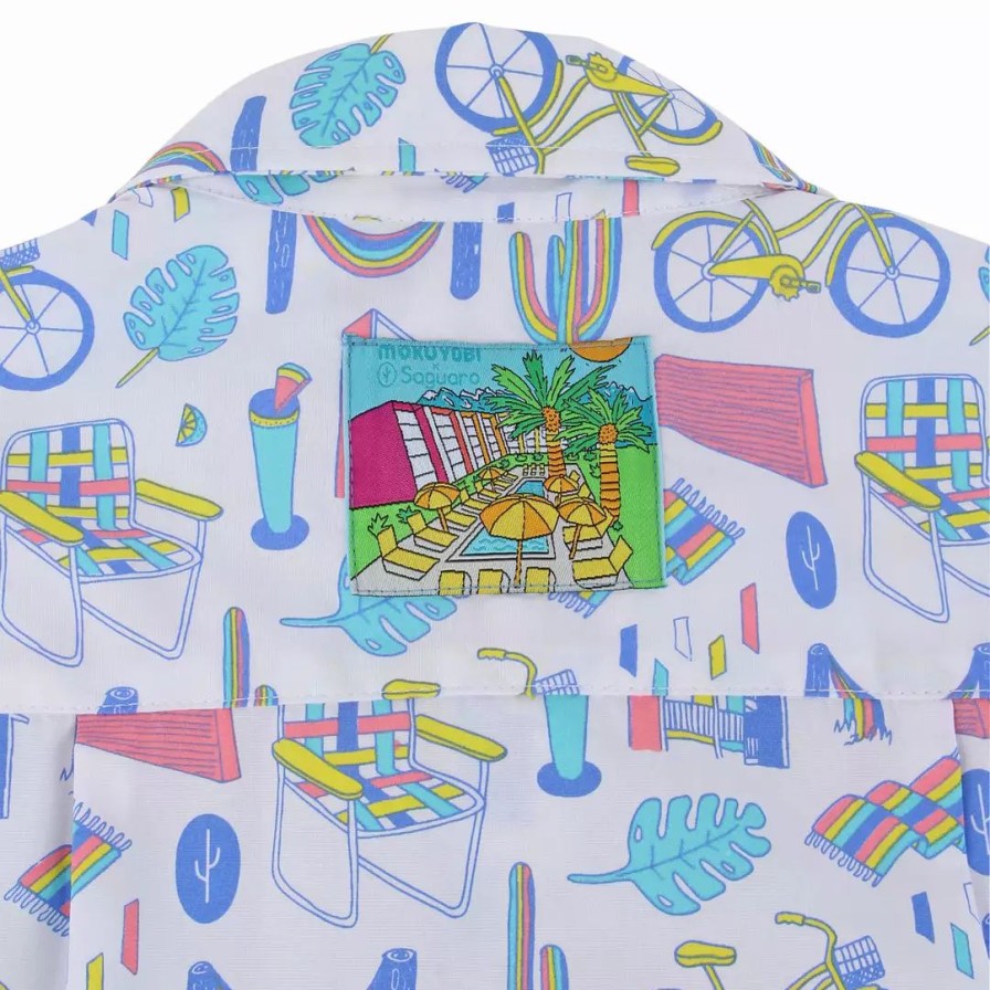 Apparel * | Mokuyobi Saguaro Vibes Button Up Shirt