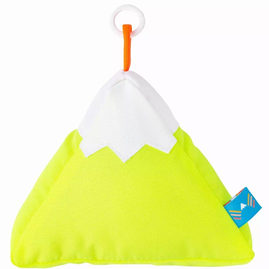 Accessories * | Mokuyobi Accessories Neon Yellow Plush Mountain Keychain