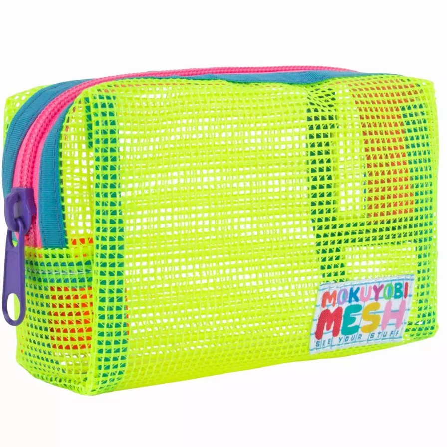 Bags * | Mokuyobi New Zest Mesh Chubby Zip Pouch