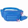 Bags * | Mokuyobi Medium Blue Fanny Pack Sling New