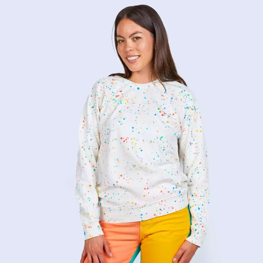 Apparel * | Mokuyobi Paint Fun Crew Sweatshirt New