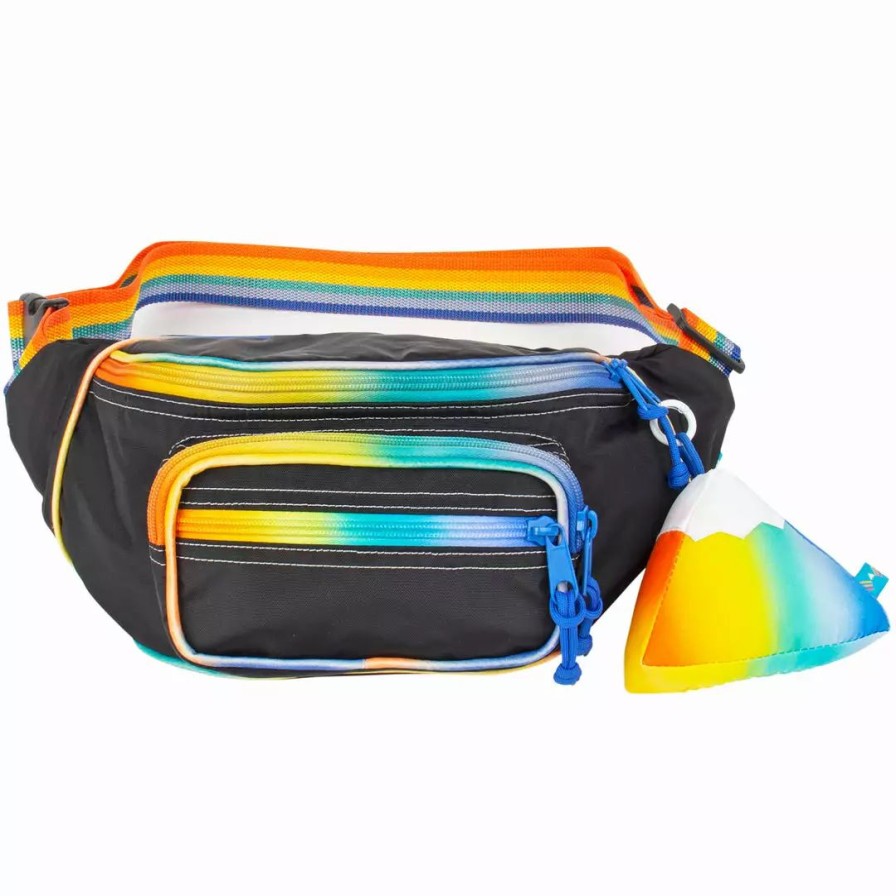 Bags * | Mokuyobi Black Fanny Pack Sling New