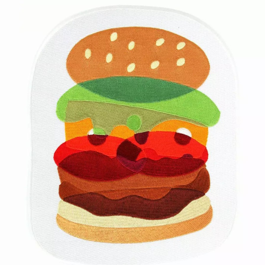 Accessories * | Mokuyobi Threads Burger Back Patch Accessories