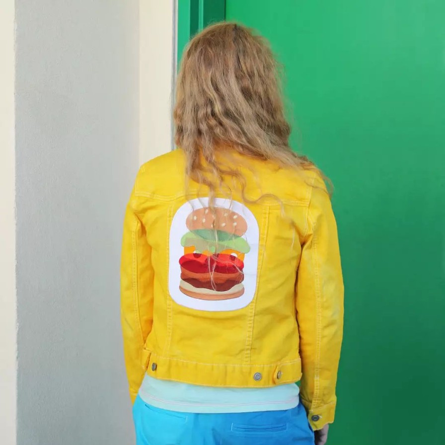 Accessories * | Mokuyobi Threads Burger Back Patch Accessories