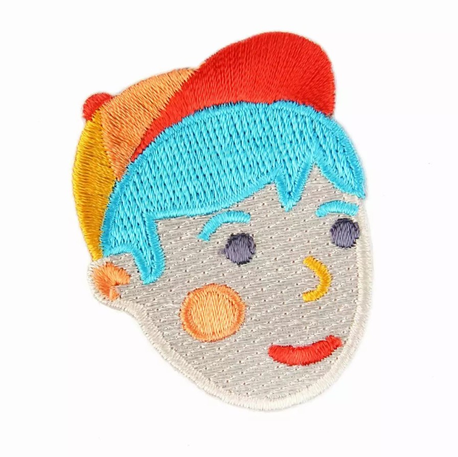 Accessories * | Mokuyobi Boy Embroidered Sticker Accessories