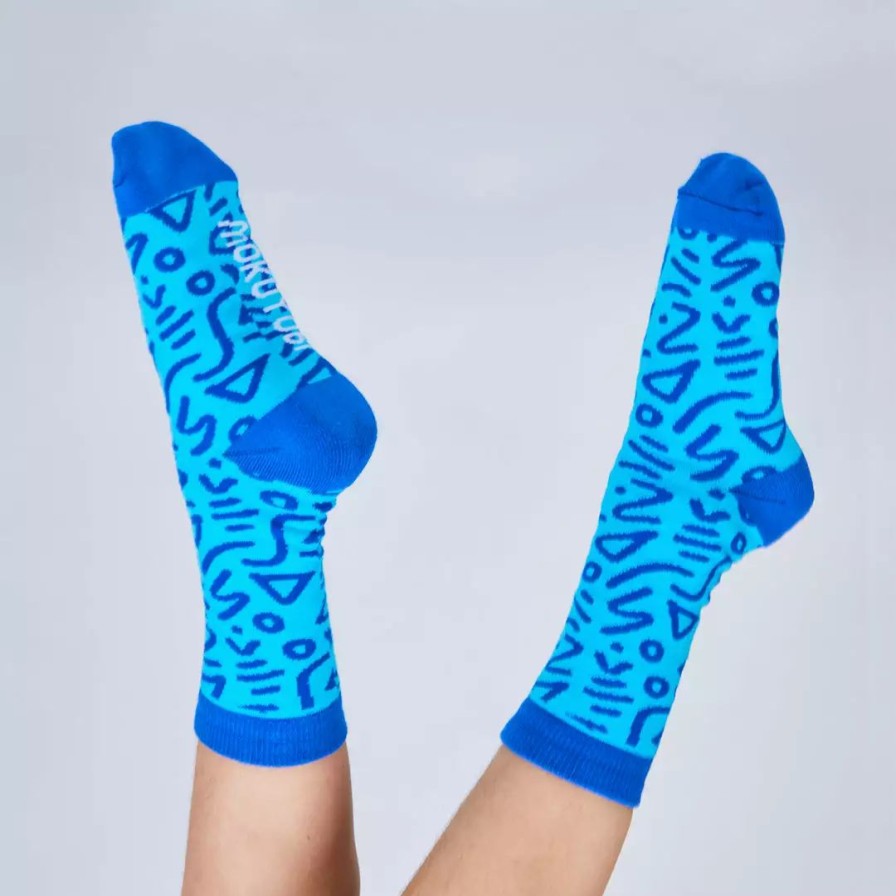 Accessories * | Mokuyobi Blueberry Zap Socks