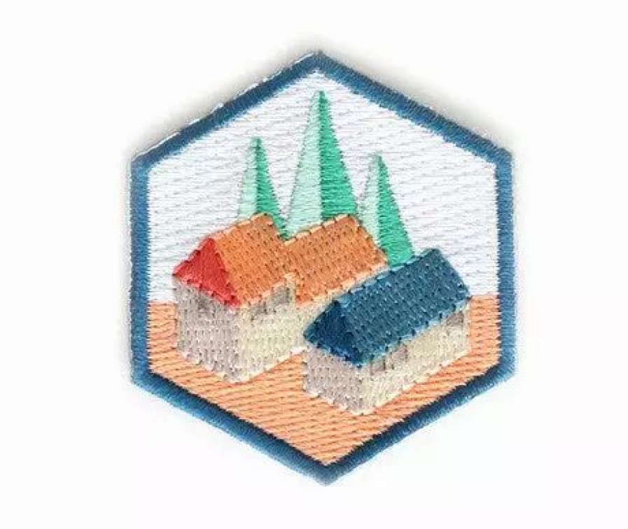 Accessories * | Mokuyobi Threads Patches Camping Cabins