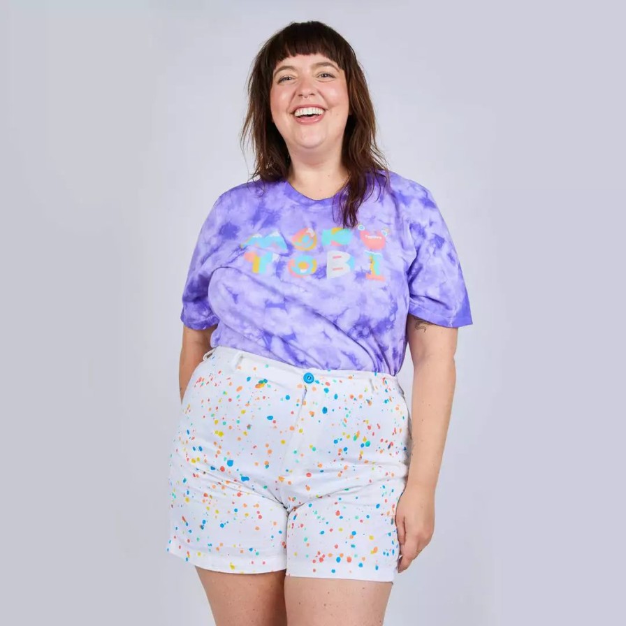 Apparel * | Mokuyobi Paint Fun Poppy Shorts Apparel