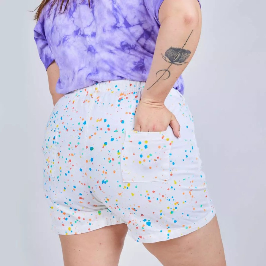 Apparel * | Mokuyobi Paint Fun Poppy Shorts Apparel