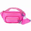 Bags * | Mokuyobi Bags Light Pink Fanny Pack Sling