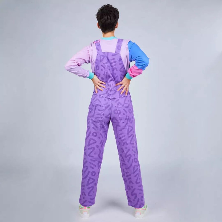 Apparel * | Mokuyobi Grape Jelly Zap Overalls