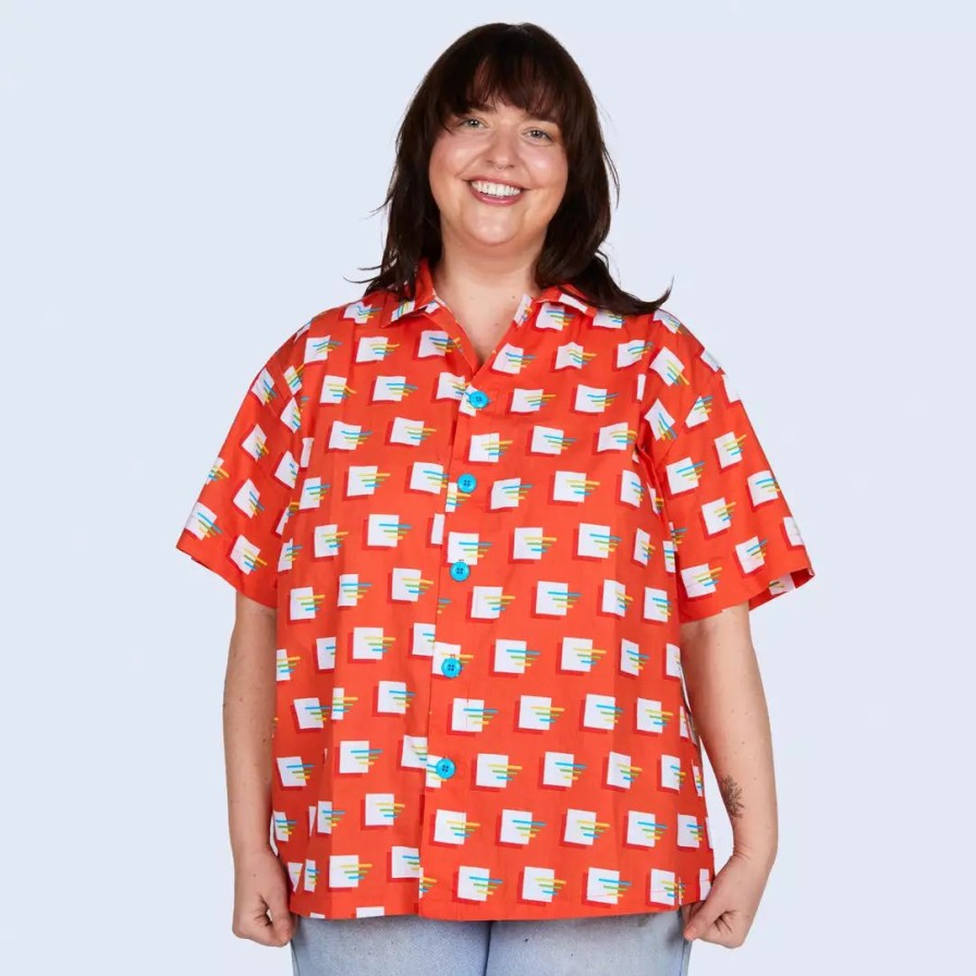 Apparel * | Mokuyobi Flashback Tropical Button Up