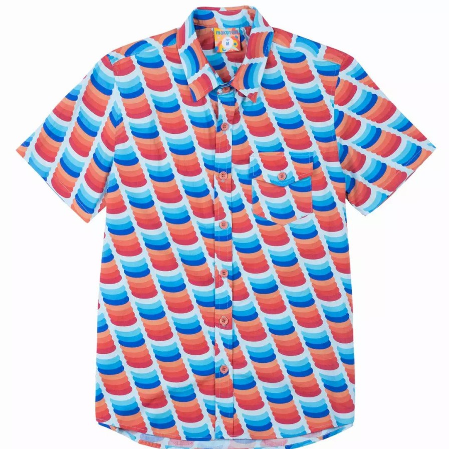 Apparel * | Mokuyobi Level Up Button Up Shirt Apparel