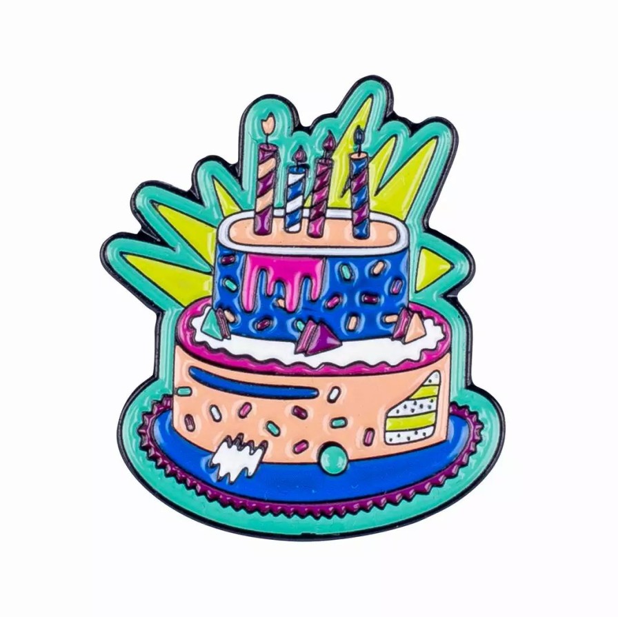 Accessories * | Mokuyobi Birthday Cake Pin Accessories